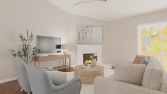 Modern, Coastal Living Room by Havenly Interior Designer Ailen