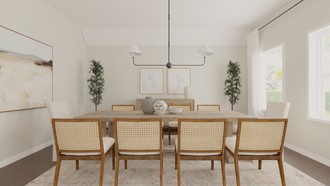 Classic, Country, Classic Contemporary Dining Room by Havenly Interior Designer Colleen