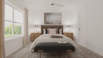Contemporary, Classic, Transitional, Classic Contemporary, Warm Transitional Bedroom by Havenly Interior Designer Ailen