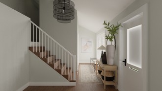 Classic Contemporary, Organic Modern Entryway by Havenly Interior Designer Colleen