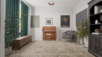 Transitional, Library, Vintage Other by Havenly Interior Designer Gabriela