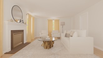 Transitional Living Room by Havenly Interior Designer Hannah