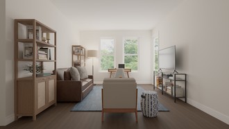 Contemporary, Bohemian Living Room by Havenly Interior Designer Hannah