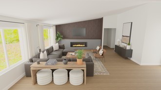 Modern Living Room by Havenly Interior Designer Sam