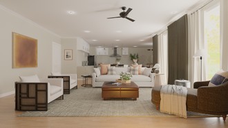 Modern, Classic Living Room by Havenly Interior Designer Andrea