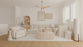 Organic Modern Living Room by Havenly Interior Designer Mariana
