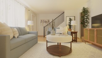 Contemporary, Contemporary Luxe, California Cool Living Room by Havenly Interior Designer Mariana