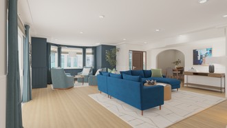  Living Room by Havenly Interior Designer Cait