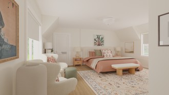Modern, Eclectic, Bohemian, Midcentury Modern Bedroom by Havenly Interior Designer Trenton