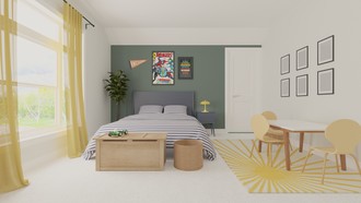 Eclectic, Midcentury Scandi Nursery by Havenly Interior Designer Natalia