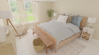 Coastal, Rustic Bedroom by Havenly Interior Designer Natalia
