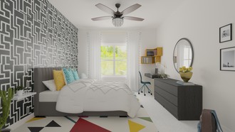 Eclectic, Glam Bedroom by Havenly Interior Designer Jasmine