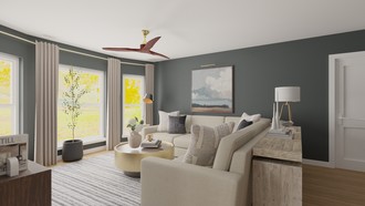 Modern, Classic Living Room by Havenly Interior Designer Trenton
