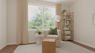 Transitional Office by Havenly Interior Designer Nicole