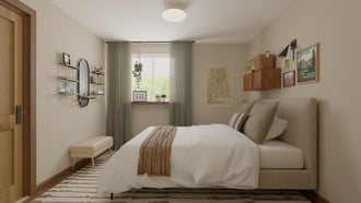 Midcentury Modern Bedroom by Havenly Interior Designer Erin