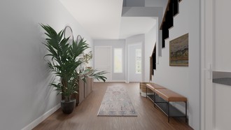 Transitional Entryway by Havenly Interior Designer Marisol