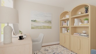 Classic, Traditional, Transitional Office by Havenly Interior Designer Mikaela