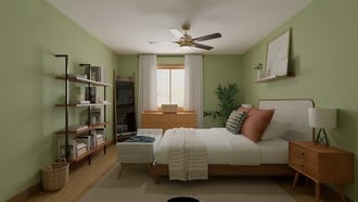 Midcentury Modern Bedroom by Havenly Interior Designer Erin