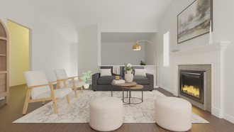 Contemporary, Modern Living Room by Havenly Interior Designer Marianna