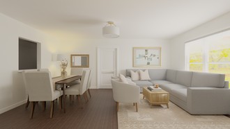 Contemporary, Farmhouse, Scandinavian Living Room by Havenly Interior Designer Rocío
