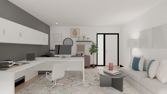 Contemporary Office by Havenly Interior Designer Hannah