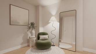 Contemporary Luxe Office by Havenly Interior Designer Alejandra
