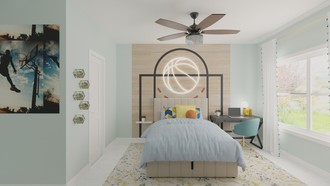 Modern, Glam Bedroom by Havenly Interior Designer Jasmine