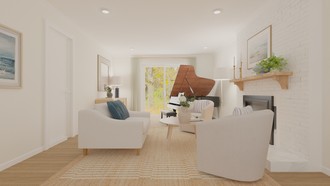  Living Room by Havenly Interior Designer Cait