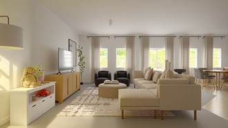 Contemporary, Modern Living Room by Havenly Interior Designer Veronica
