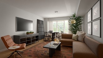 Contemporary, Modern, Traditional, Transitional Living Room by Havenly Interior Designer Ana