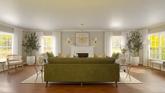Classic Living Room by Havenly Interior Designer Carla