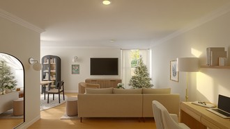 Classic, Transitional Living Room by Havenly Interior Designer Tai