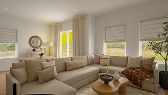 Glam Living Room by Havenly Interior Designer Carla