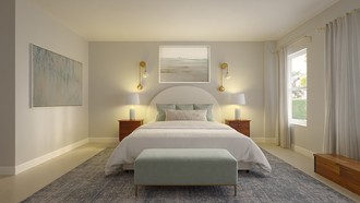 California Cool Bedroom by Havenly Interior Designer Veronica