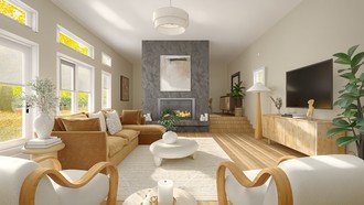  Living Room by Havenly Interior Designer Tara