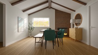 Scandinavian, Organic Modern Dining Room by Havenly Interior Designer Hannah