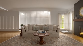 Coastal, Organic Modern Living Room by Havenly Interior Designer Hannah