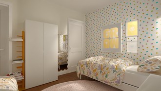 Modern, Eclectic, Global, Preppy Bedroom by Havenly Interior Designer Ana