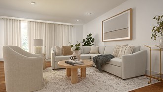 Modern, Organic Modern Living Room by Havenly Interior Designer Marcela