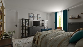 Eclectic, Bohemian Bedroom by Havenly Interior Designer Faith