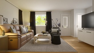 Contemporary, Modern Living Room by Havenly Interior Designer Lydia
