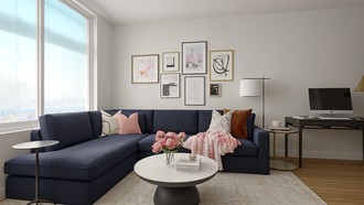 Modern, Classic, Transitional Living Room by Havenly Interior Designer Nicole