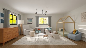 Transitional Nursery by Havenly Interior Designer Sam