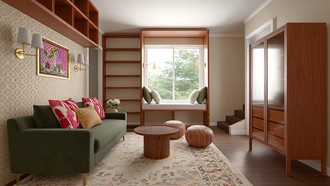 Vintage Reading Room by Havenly Interior Designer Natalia