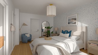 Contemporary, Modern, Coastal, Industrial Bedroom by Havenly Interior Designer Lindsay
