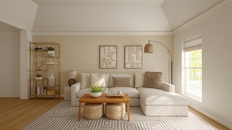 Contemporary, Modern, Minimal Living Room by Havenly Interior Designer Rachel