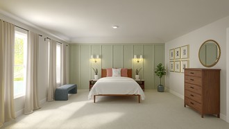 Contemporary, Modern, Bohemian Bedroom by Havenly Interior Designer Melory