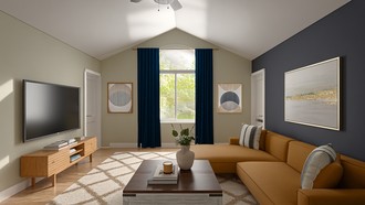 Contemporary, Modern, Farmhouse Living Room by Havenly Interior Designer Adelaida