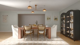 Contemporary Dining Room by Havenly Interior Designer Ana