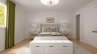 Contemporary Bedroom by Havenly Interior Designer Ana